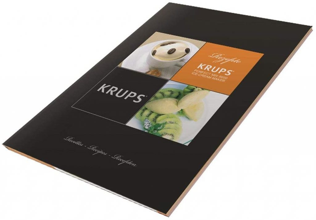 Libro de recetas heladera Krups gvs241